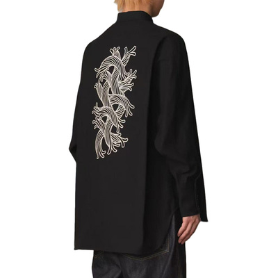 Christopher Nemeth 绳结衬衫 印花图案 长袖衬衫男女同款