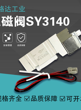 SMC型气动电磁阀SY3140-3G/4L/5M/6D 220V 110V 12V 24V控制阀