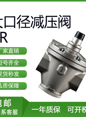 SMC型先导式大口径减压阀AR825-14/AR925-20流量空气气压调压阀