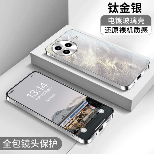 红米k80手机壳新款适用redmik70pro电镀银玻璃红米k60个性k50简约k40全包k30高级感Pro防摔e高端至尊版保护套