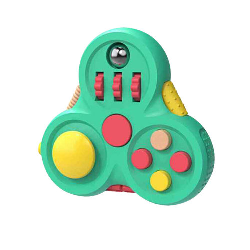 Fidget Pad减压手柄 陀螺魔方二代游戏手柄指尖游戏创意玩具