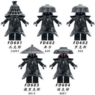 适用乐高幻影忍者封禁五人组球关节第三方拼装积木人仔玩具FD601