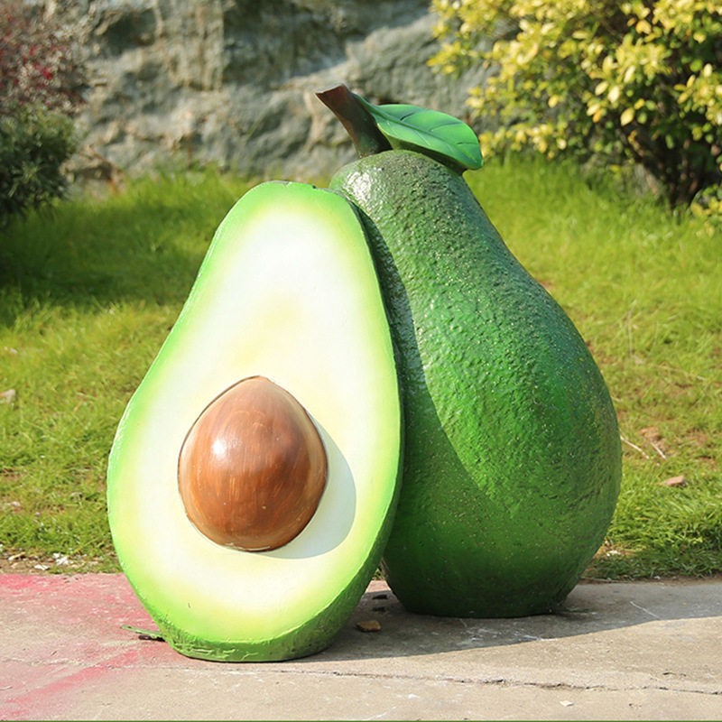 仿真水果蔬菜玻璃钢装饰模型农场道具榴莲雕塑南瓜果园摆件菜市场
