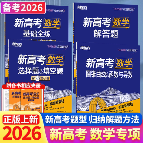 新东方新高考数学解答题