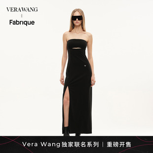 Vera Fabrique Wang弹力醋酸抹胸礼服连衣裙26年夏 戚薇同款