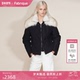 经典 黑假两件毛领鸭绒短款 羽绒服2025年冬季 Fabrique 新品