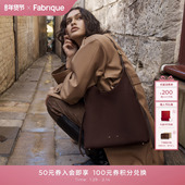 牛皮Hobo女包Duomo垂耳包斜挎包 新款 叶童同款 Fabrique