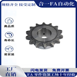 链轮链条不锈钢15B03C25B35B 40B 08B 08A 06B 10A 12A16A S45C