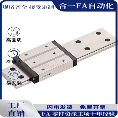 SSELBWN SSEL2BWN9/12/14/16/G/L微型直线导轨带定位孔滑块