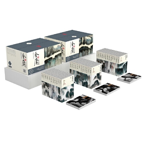 金庸武侠小说作品全集(朗声新修版12种36册)三联珍藏版全套射雕英雄传天龙八部笑傲江湖神雕侠侣倚天屠龙记 新华书店正版