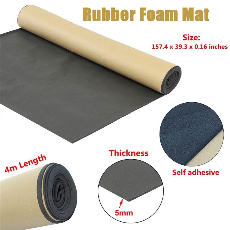 400x100cm Car Sound Hot Deadener Mat Anti-noise Sound Heat I