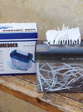 New Mini Desktop Paper Shredder Manual Paper Cutting Machine