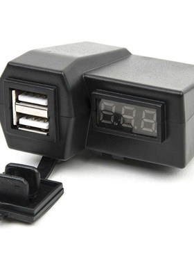 Waterproof Motorcycle charger Voltmeter  Charging Scoote