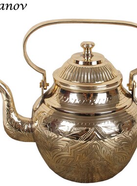 handmade Pure copper Teapot water kettle 750 ml 950 ml 1300