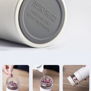 Smart Vacuum Insulated Water Bottle with Automatic LED Tempe