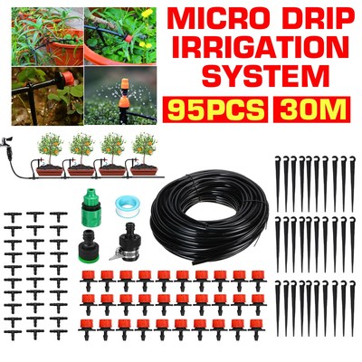 30m Automatic Garden Watering System Kits Self Garden Irriga