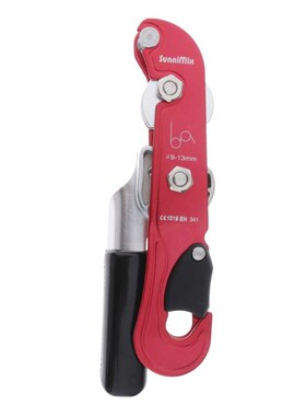 Self braking Descender for 9 13mm Rope Rock Climbing Cave R