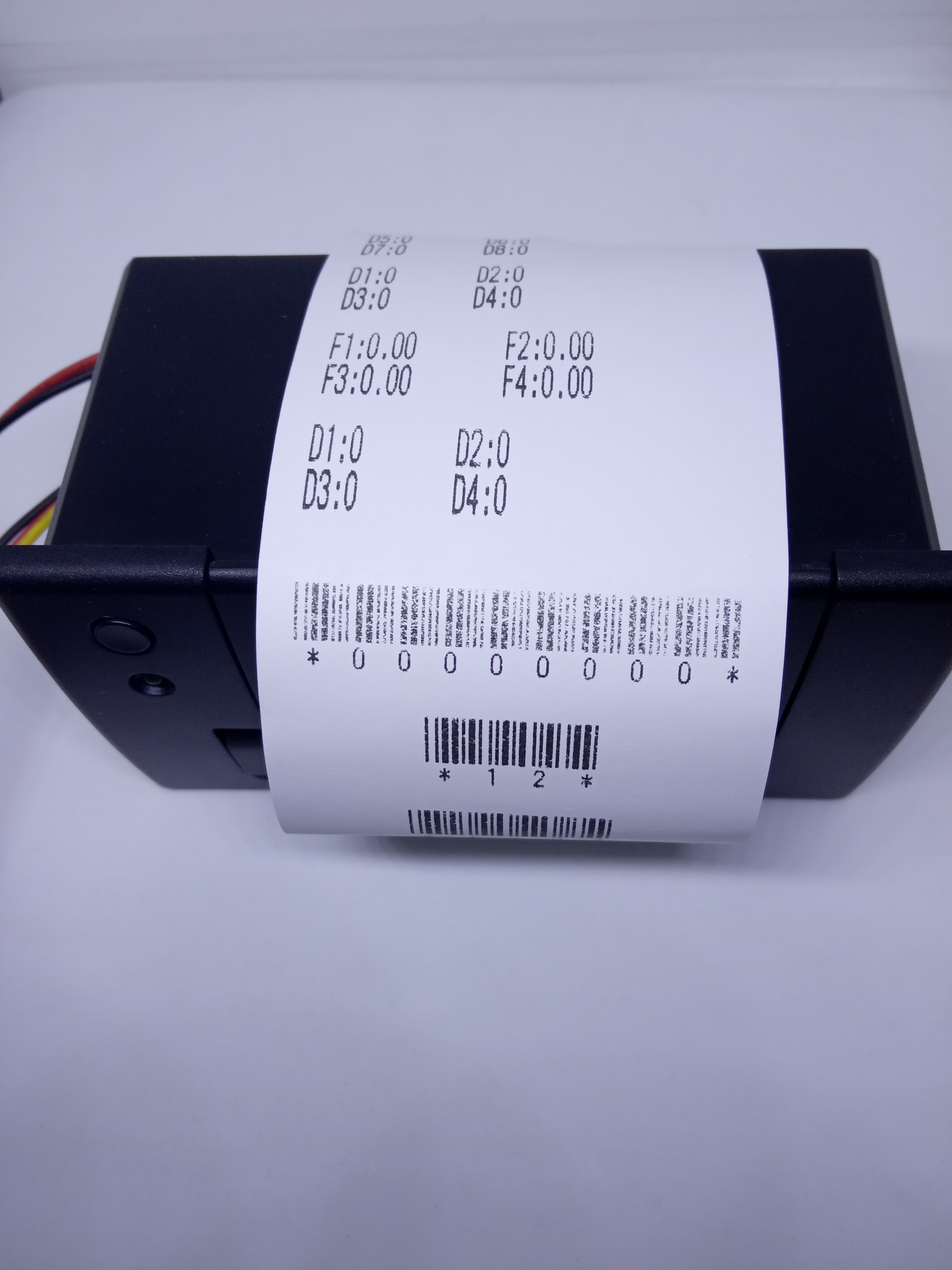 New  Modbus thermal printer 485 printer industrial touch scr