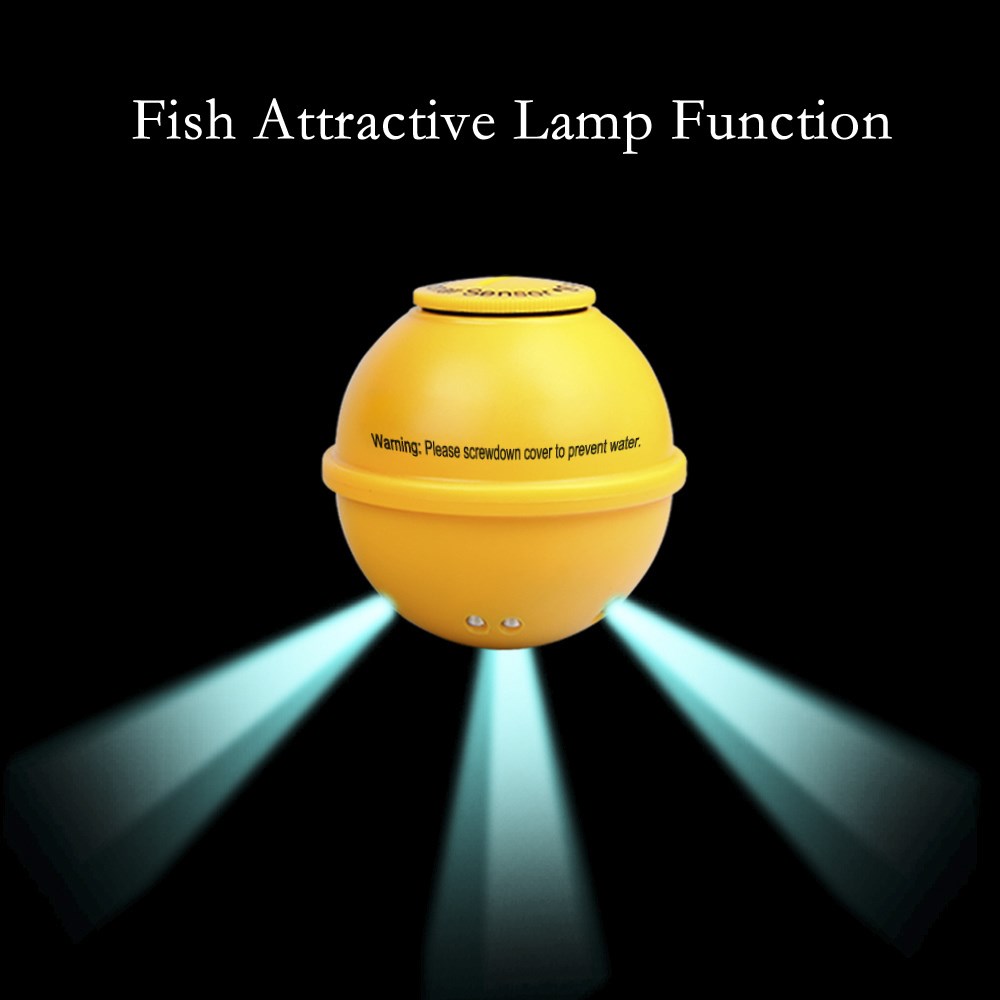 FF1108-1CWLA 2-in-1 Fish Finder With LCD Wireless Sonar Tran