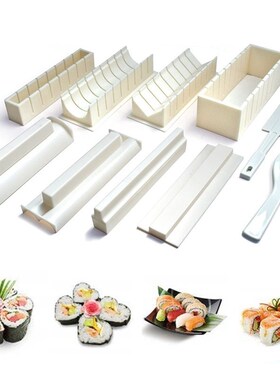 DIY Sushi Maker Sushi Making Kit Roller Rice Mold Easy Sushi
