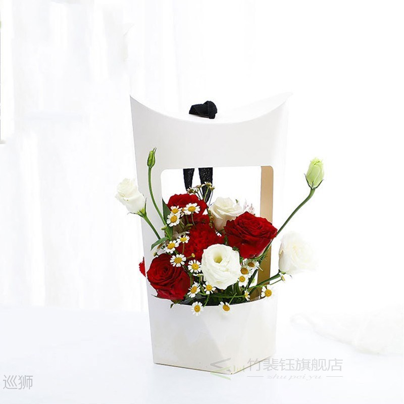 Flower Gift Bag DIY Flower Wrapping Box Gift Packing Box Bou