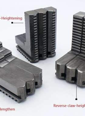 K11-200 hree-jaw chuck jaws, heightened, lengthened, univers