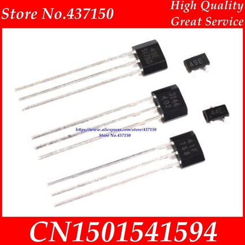 10PCS X A3144E A3144 3144 Hall sensor Hall element 44E OH44