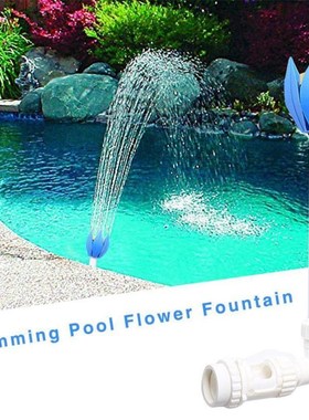 Wall Mounted Garden Fontain Waterfalls Swimming Pool Pond Fu