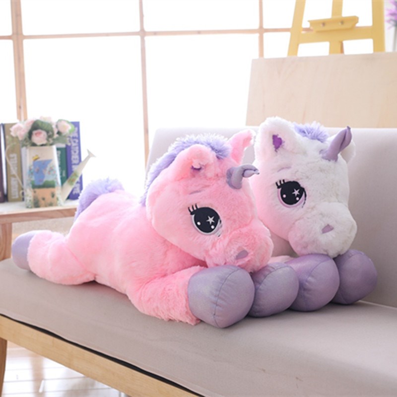 110/60cm Unicorn Plush Toy Soft Stuffed Popular Cartoo