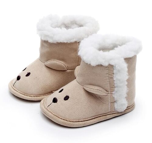 Cute bear designer Newborn baby boot cotton first walker gi