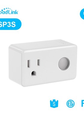Broadlink SP3S Timer plug Energy Monitor US socket outlet,s