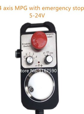 niversal CNC Router Hand Wheel 4 Axis MPG Pendant Handwheel