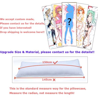 Demon Slayer Kimetsu no Yaiba Anime Cosplay Body Pillow Cas
