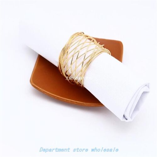 Round Ring Buckle Napkin Ring Hotel Wedding Table Napkin Buc