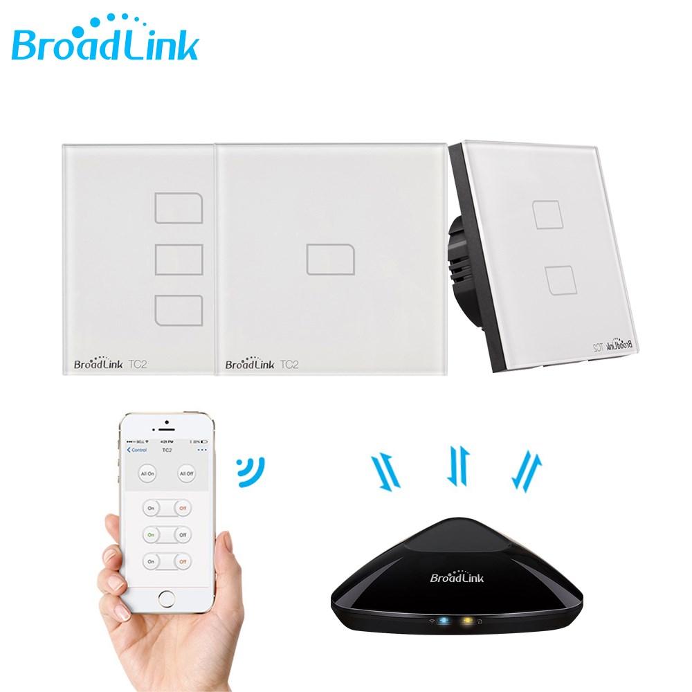 Broadlink TC2 1/2/3Gang EU Standard Light Switch Modern Des