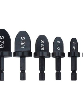 6pcs Tube Expander Swaging Tool Drill Bit Set for Air Condit