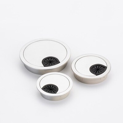 Plastic Desk able Grommet Cable Cord Hole Cover for Home Of