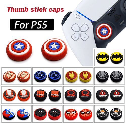 PS5 2PCS Thumb Grip Caps XBOXONE Playstation5 NS Switch Pro