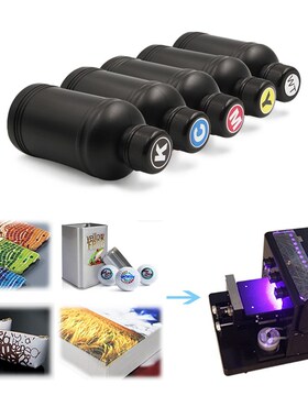 6 Bottle 250ML LED UV Ink for Epson T50 1390 1400 1410 1430