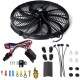 Electric Radiator Fan Cooling Car Kit Mounting Inch 175