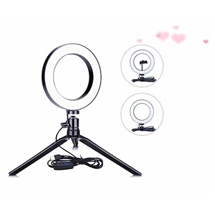 Mobile Phone Live Fill Light Tripod Led Ring Light Desktop S
