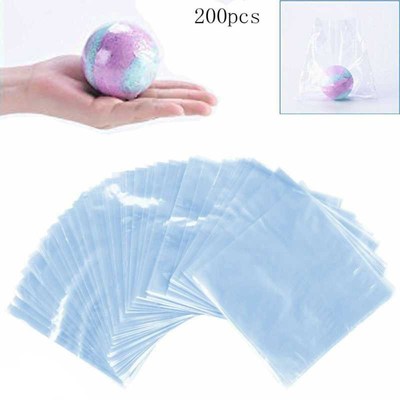 200 Pcs 6X6 inch Waterproof POF Heat Shrink Wrap Bags for S