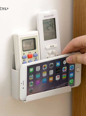 OYORLIFE Multi-function Wall Shelf Organizer Remote Holder F