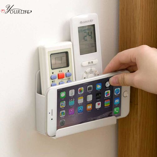 OYORLIFE Multi-function Wall Shelf Organizer Remote Holder F