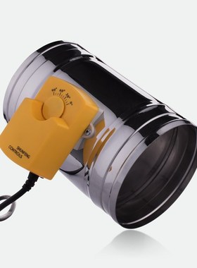 125MM stainless steel air damper valve round adjustable air