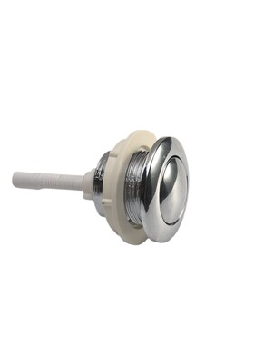 Round Mounting Hole Cover Closestool Rod Toilet Button Sing