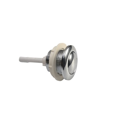 Round Mounting Hole Cover Closestool Rod Toilet Button Sing