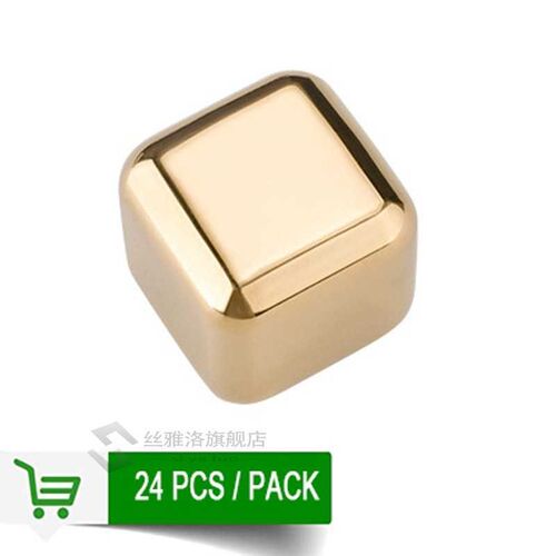 304 Stainless Steel Ice Cubes, Reusable Chilling Stones for