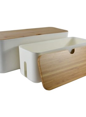 Cable Management Box Set Small and Large Cable Organizer Bo