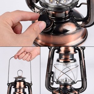 Lantern LED Flashlight Vintage Handheld Energy Lamp Saving